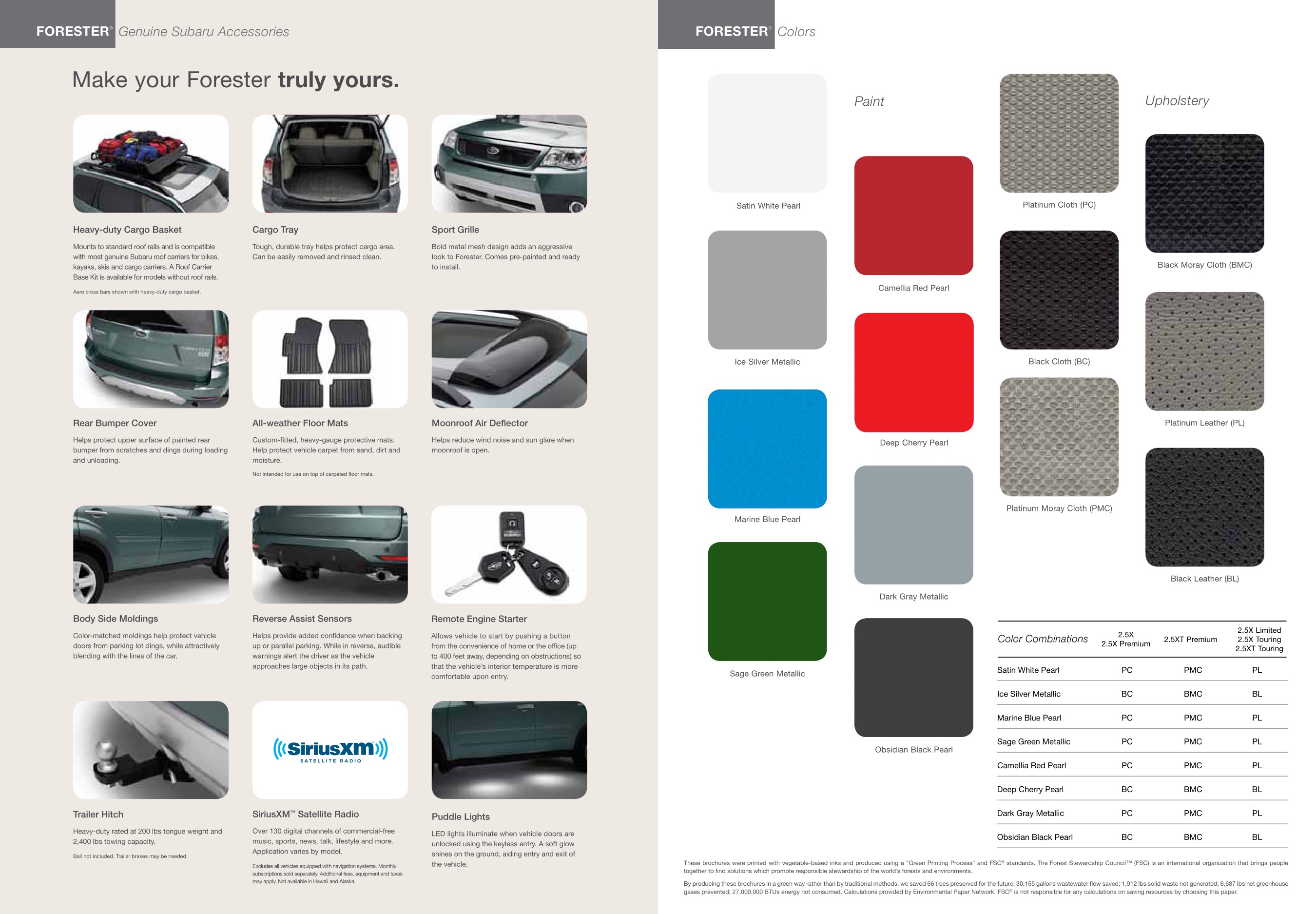 2013 Subaru Forester Brochure Page 7
